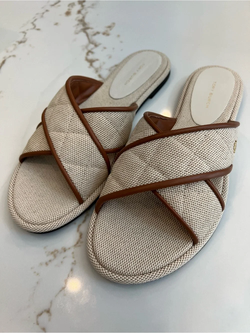 Tory Burch burch straps trim